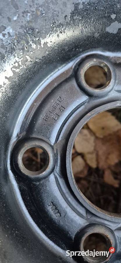 felgi stalowe opel 5x110 6j16 et41sprawnekpl Bełchatów