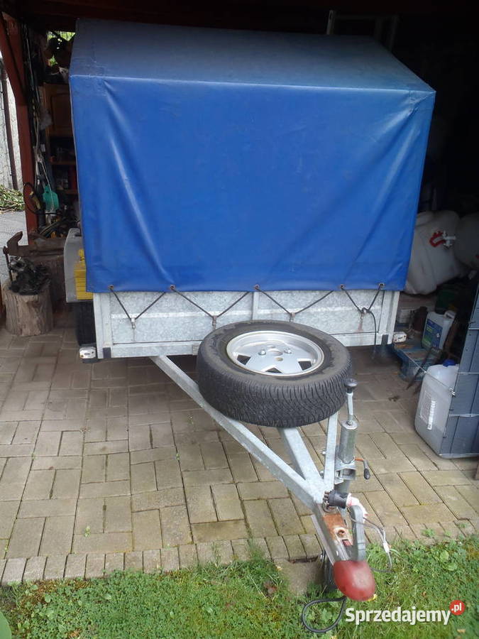 Przyczepa jednoosiowa zabudowana zamykana na dolnośląskie Polkowice