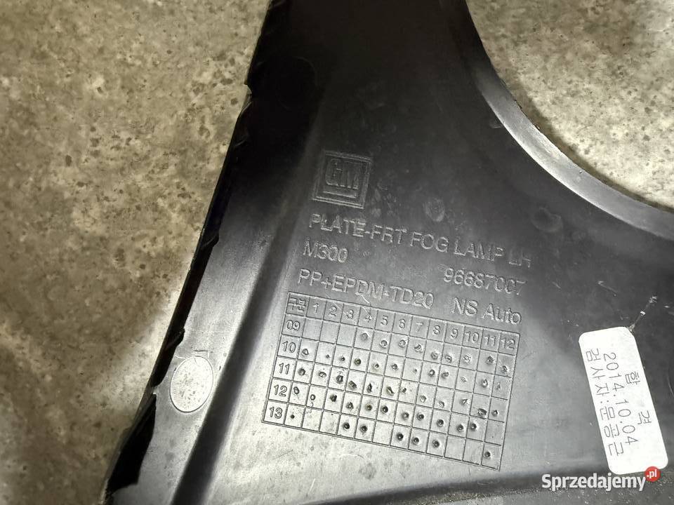 Obudowa osłona halogenu Chevrolett spark M300 Kolbuszowa Dolna sprzedam