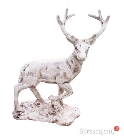 FIGURKA OGRODOWA betonowa rzeźba JELEŃ Z190 Rzeźby i figury Rzeźby i figury Nysa