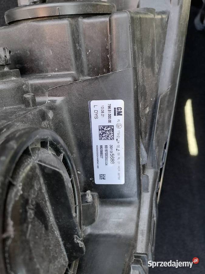 reflektor lampa lewa opel astra k lift Władysławowo
