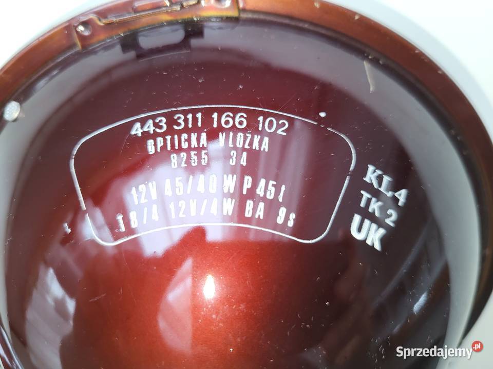 SKODA 110 110 R Nowy reflektor lampa wkład Piaseczno