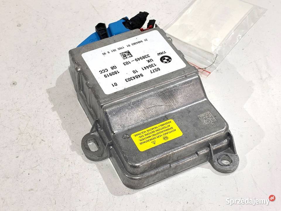 MODUŁ HAMULCA RĘCZNEGO BMW F39 9484303 STEROWNIK