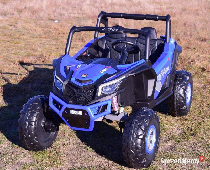 MEGA BUGGY UTVMX 2 DZIECI 4X60 W 24V SUPER Pojazdy elektryczne i spalinowe
