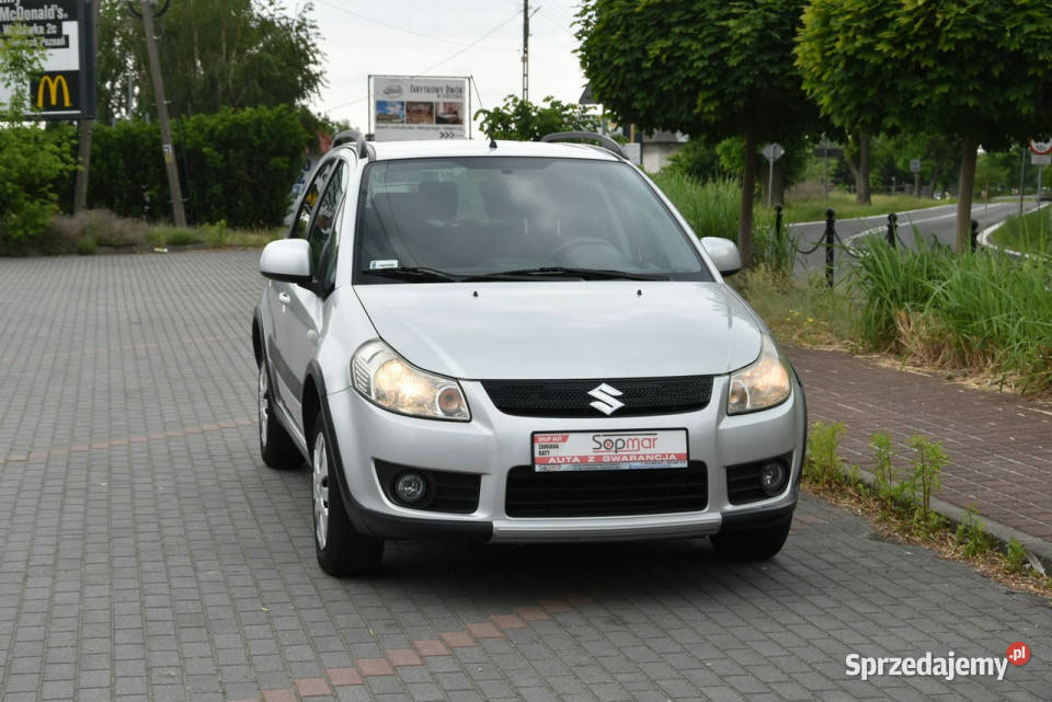 Suzuki SX4 16 16v 107 2007r SALON 4x4 nawigacja Kampinos