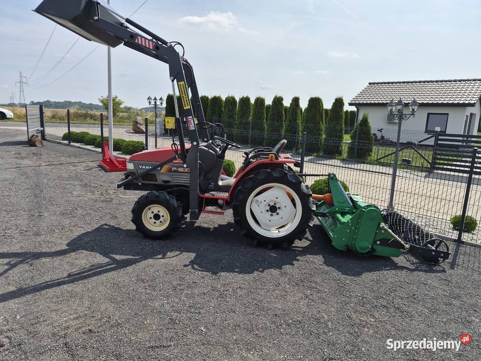 Wynajem Yanmar F200 4x4 z glebogryzarką zachodniopomorskie