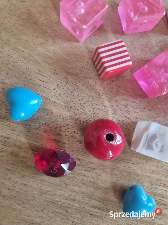 zestaw dużych koralików do DIY mazowieckie Warszawa