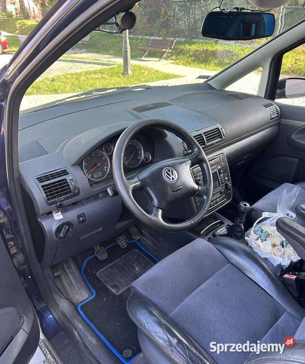 Volkswagen Sharan 28 gaz 2000r 7os VAT marża podkarpackie Pilzno
