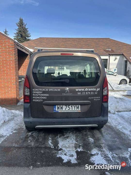 Syndyk sprzeda Peugeot Partner mazowieckie Warszawa