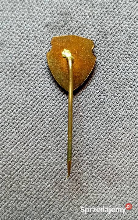 ODZNAKA NA SZPILCE PROMUJĄCA SZPINDLEROWY MŁYN lubelskie