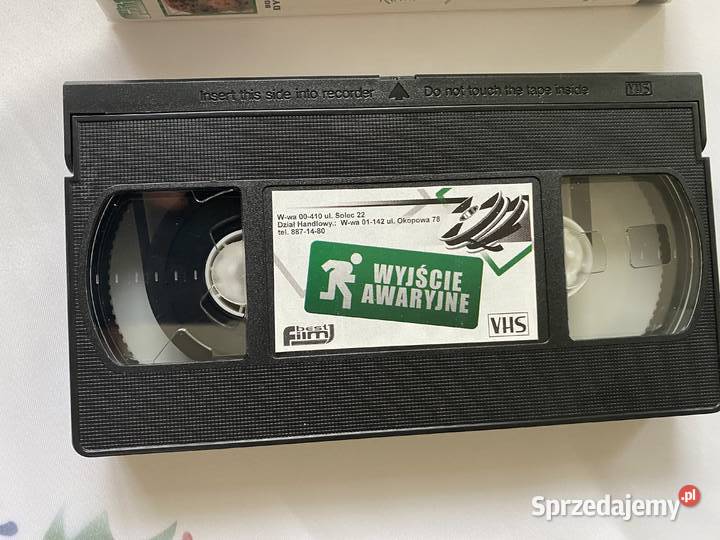 Wyjscie awaryjnefilm na kasecie VHS VHS Lublin