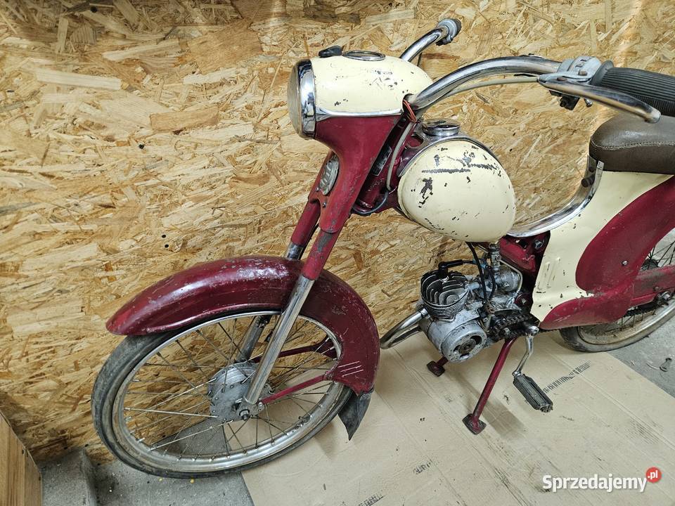 Motorower Ryś MR1 1959r Baza do Odrestaurowania Rok produkcji 1959