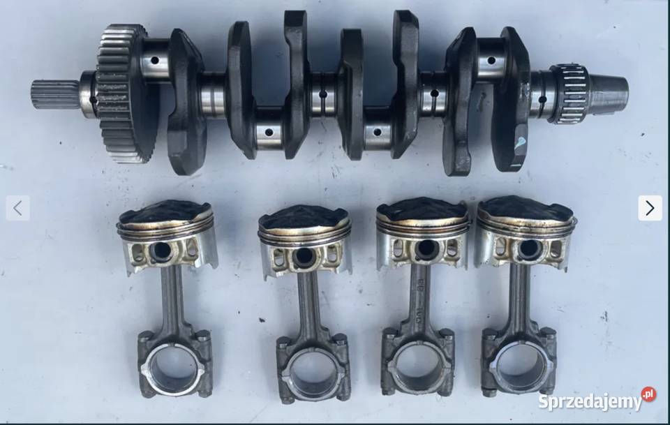 Wał Korbowy tłoki Honda CB 600 Hornet PC25 wielkopolskie sprzedam