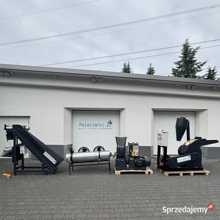 LINIA DO PELETOWANIA 800h PRZEMYSŁOWA PRODUKCJA nieuszkodzony Myszków