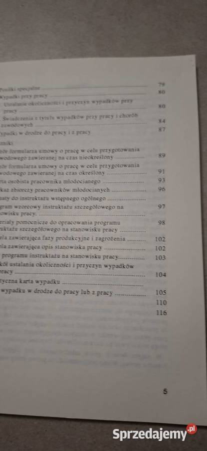 Pierwsze wydanie 1993 Ochrona pracy młodocianych Łęczyca