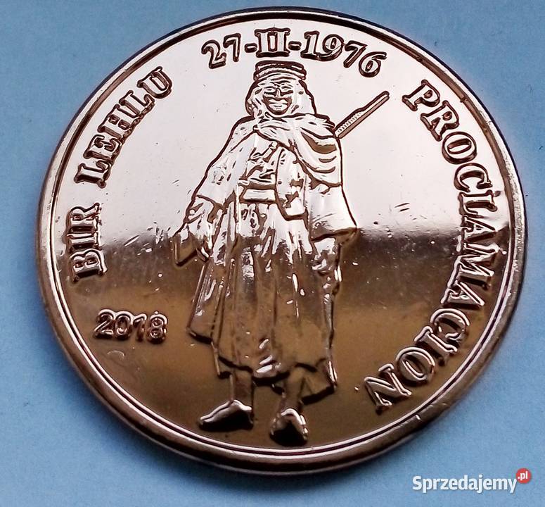 SAHARAWI25 PESETAS2018 r OKOLICZNOŚCIOWA ŁADNA Numizmatyka mazowieckie Legionowo