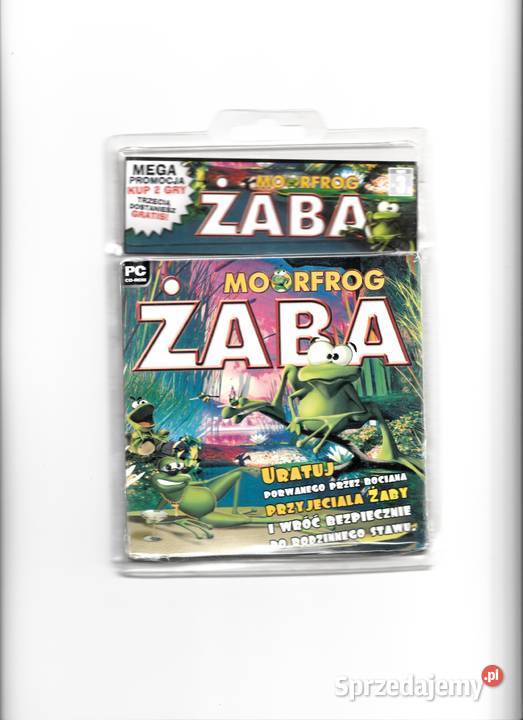 ŻABA Moorfrog PC CDROM 15 Poziomów Gra Warszawa