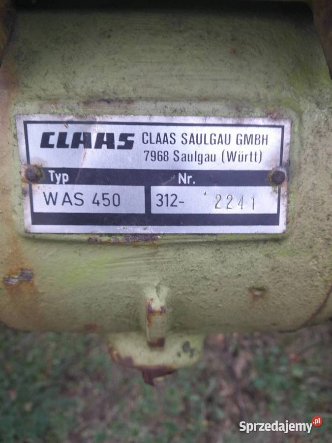 Przetrząsacz claas was 450