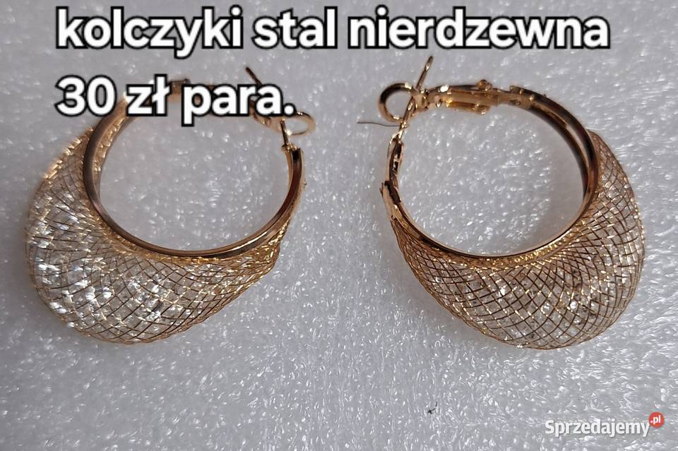 Kolczyki sprzedam Katowice