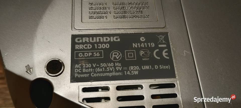 Grundig RRCD 1300 STAN KOLEKCJONERSKI Wąbrzeźno