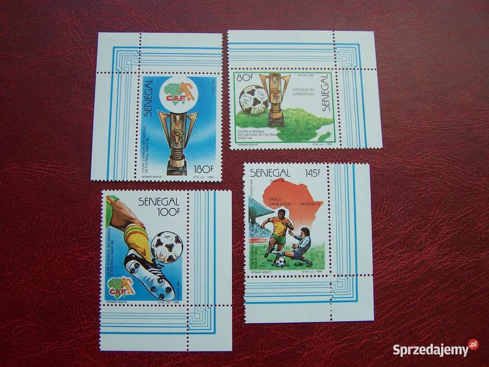 Senegal 1988 MNH Mi 97376 Sport Mistrzostwa sprzedam