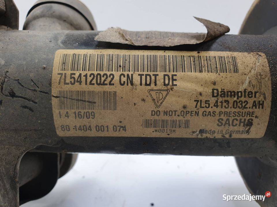 AMORTYZATOR PRAWY PRZÓD PORSCHE CAYENNE I LIFT Pozostałe Lipno