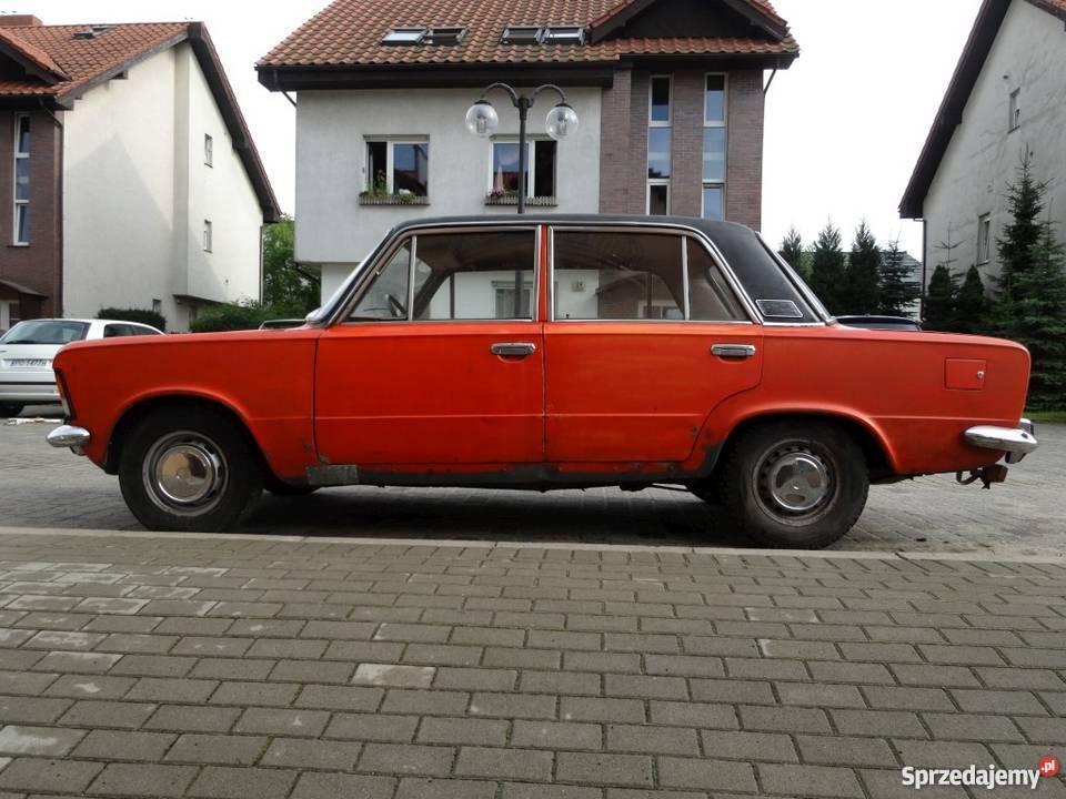 Polski Fiat 125p 1300 74 winylowy dach manualna wielkopolskie Poznań