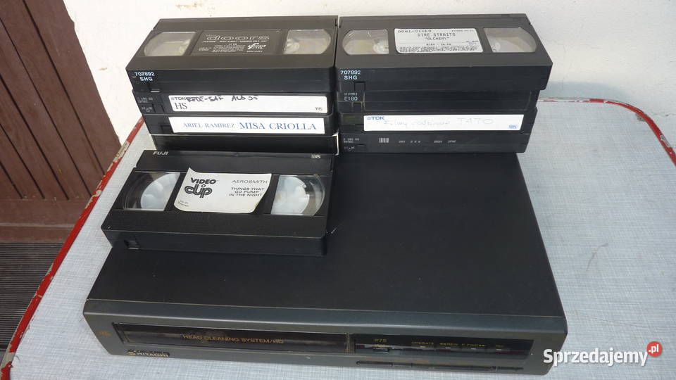 Magnetowid HITACHI P759 kaset VHS VideoBrak Łódź sprzedam