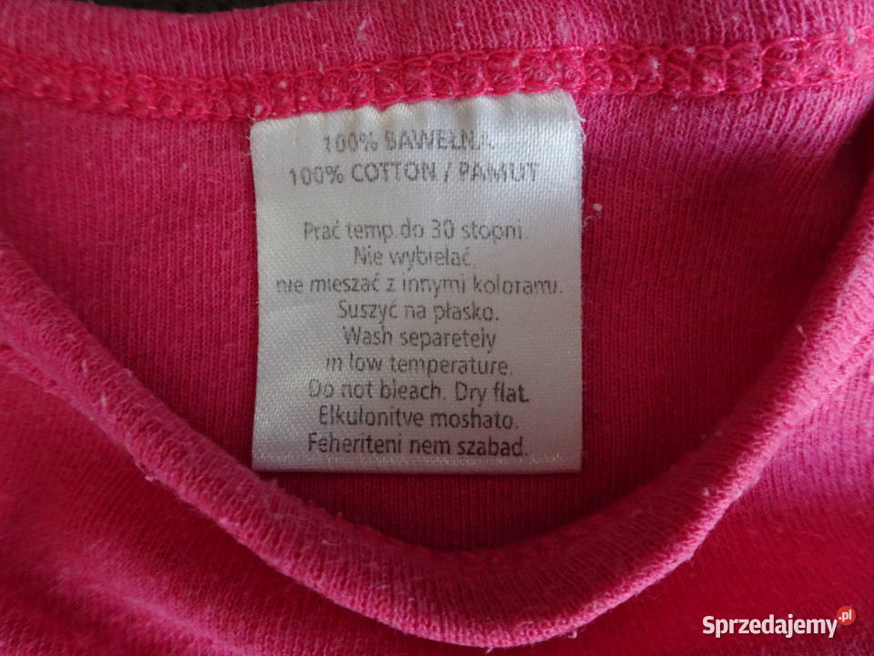 Różowe body dziewczęce rozmiar 62 dziewczynka mazowieckie Warszawa