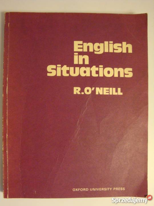 ENGLISH IN SITUATIONS R ONEILL warmińsko-mazurskie Elbląg sprzedam