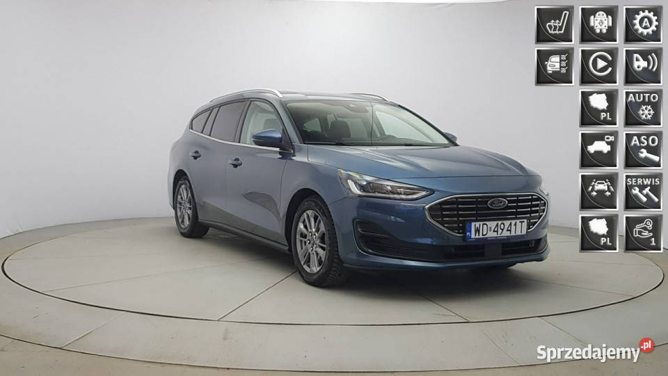 Ford Focus 15 EcoBlue Titanium X Z Polskiego asystent pasa ruchu Warszawa