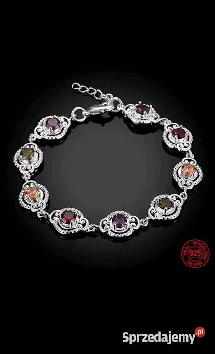 Srebrna szlachta bransoletka Bransoletki Warszawa