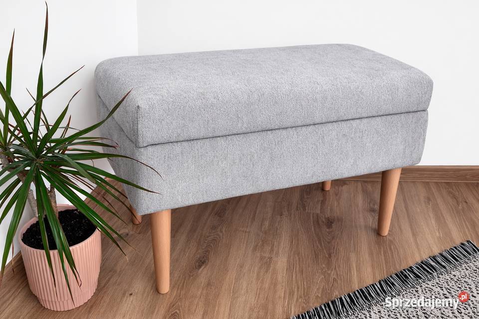 Pufa otwierana 60x30 taboret podnóżek boho z 40cm małopolskie Stronie