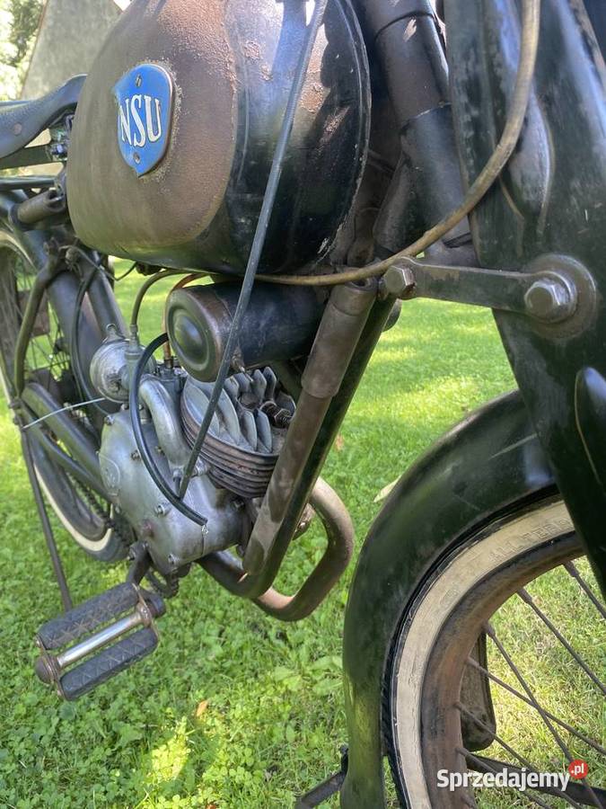 Zabytkowy NSU Quick 98 Nysa