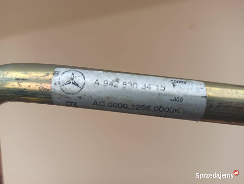 MERCEDES ACTROS MP1 MP2 MP3 PRZEWÓD KLIMATYZACJI Ogrzewanie, wentylacja i klimatyzacja