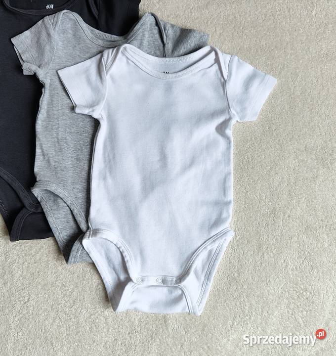 Pięciopak body HM 62 bawełniane krótki rękaw Szczecin