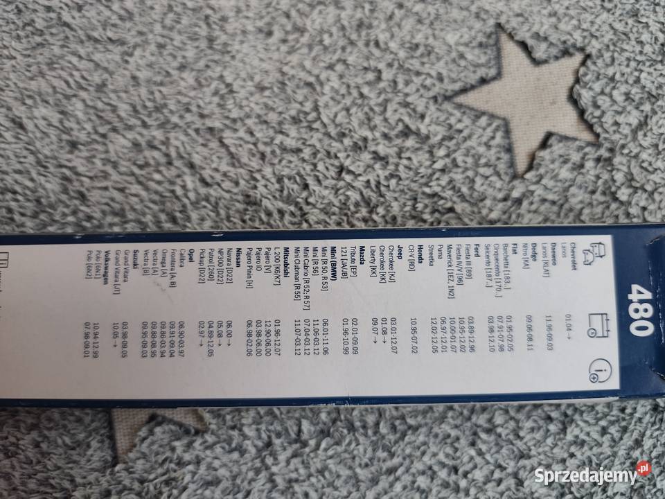 Wycieraczki Bosch twin 475mm 480 Ramiona wycieraczek Chełm Śląski sprzedam