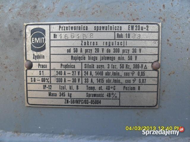 Spawarka wirowa EW23U2 Mielec