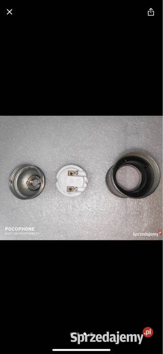 Oprawka metalowa z wkładem porcelanowym typ A 15 Gliwice