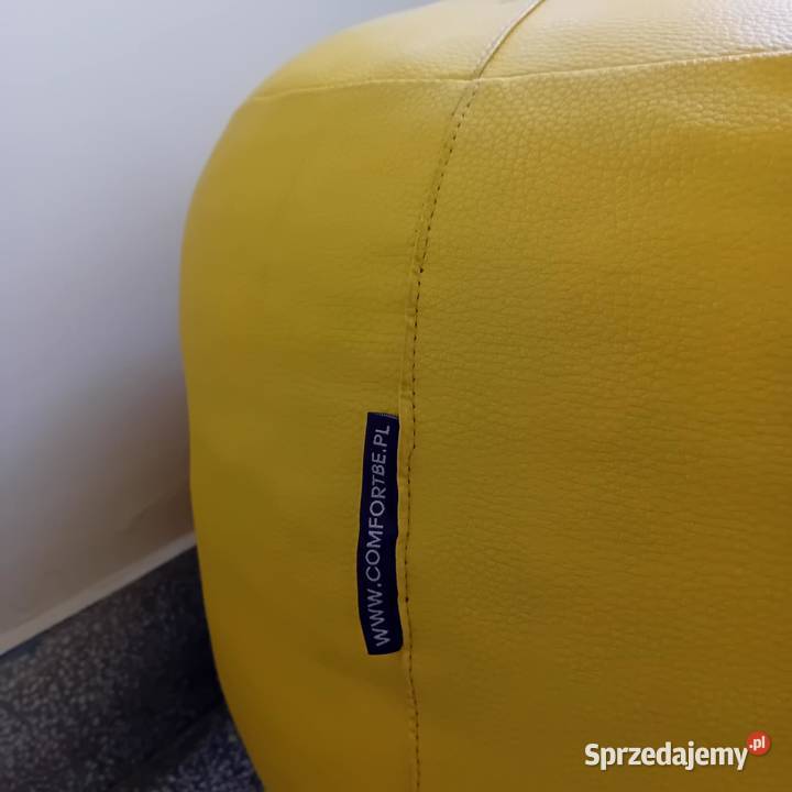 Sprzedam pufę w kolorze żółtym taki ciepły żółty