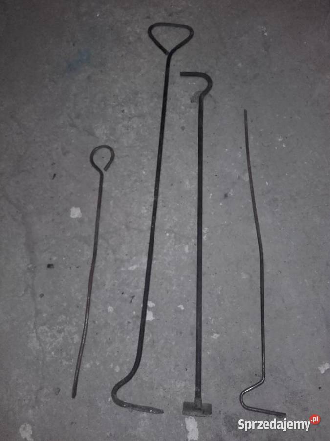 Pogrzebacze do pieca 7 sztuk