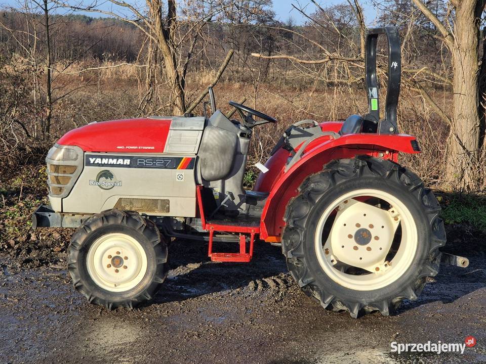 Traktorek traktor YANMAR RS27D 27 44 Wspomaganie Małuszyn
