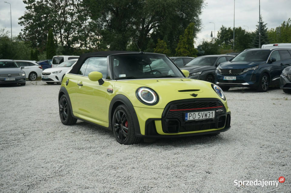 Mini John Cooper Works MINI JCW Cabrio 231 Salon światła do jazdy dziennej Poznań