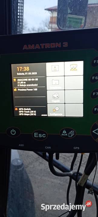 Rozsiewacz Amazone M Profis Hydro Maszyny rolnicze Kobylnica Ruska sprzedam