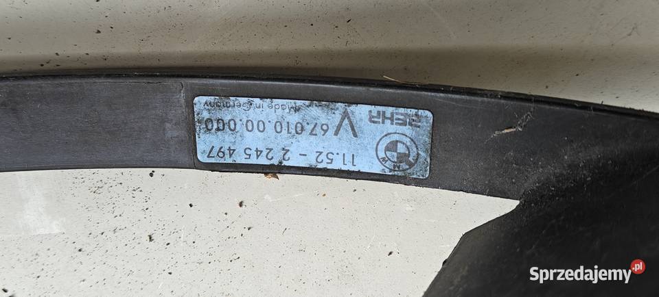 BMW E39 wentylator wiskozowy Siechnice