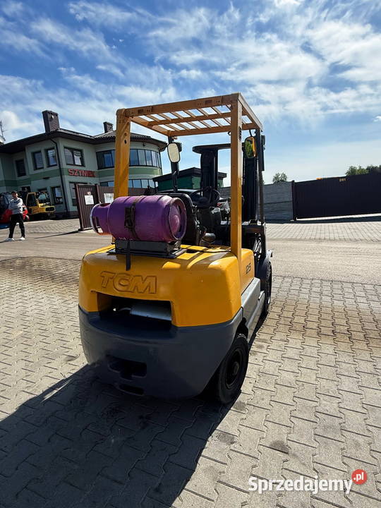 wózek widłowy TCM FG25T LPG Triplex 430m przesuw Wózki widłowe Działoszyn sprzedam