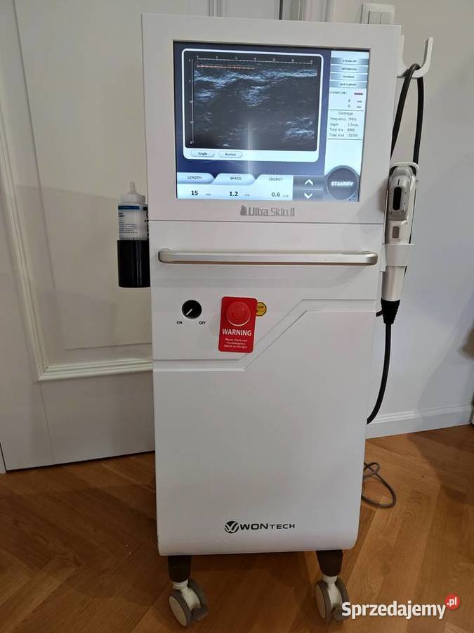 Urządzenie HiFu Ultraskin II Wontech Sprzęt medyczny Gdynia sprzedam