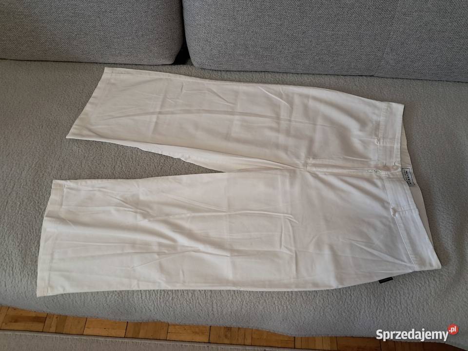 Spodenki damskie rybaczki białe Mashrum do Kraków sprzedam