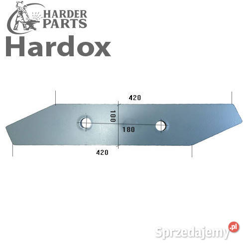 Płoza HARDOX 1018898P części do pługa DOWDESWELL podlaskie Suwałki