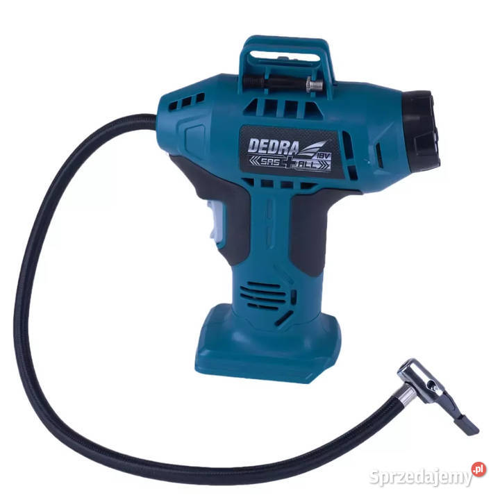 KOMPRESOREK POMPKA PISTOLETOWA AKUMULATOROWA 18V Opalenica